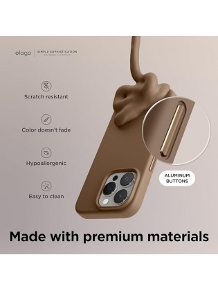 Silicone Compatibile Phone Case - Brown