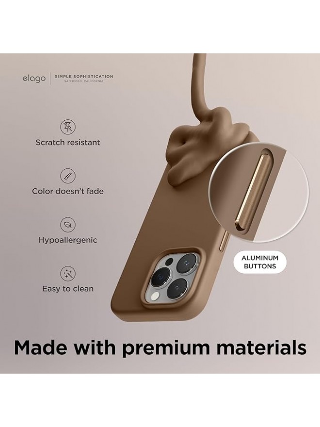 Silicone Compatibile Phone Case - Brown