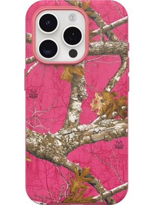 (5pics) Custodia In Silicone Phone Case - Realtree Pink 