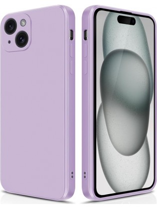 Silicone Case With Camera Protection - Purple