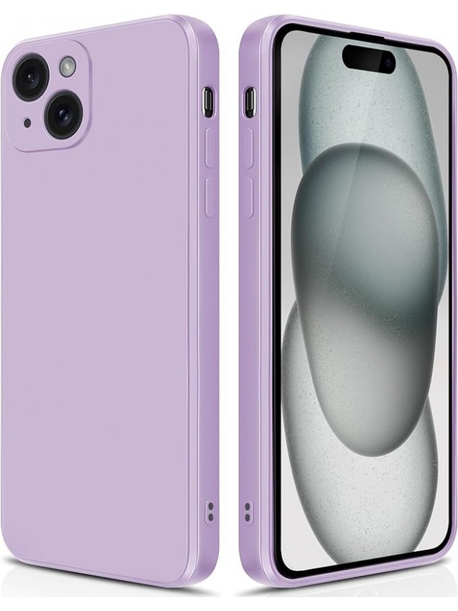 Silicone Case With Camera Protection - Purple