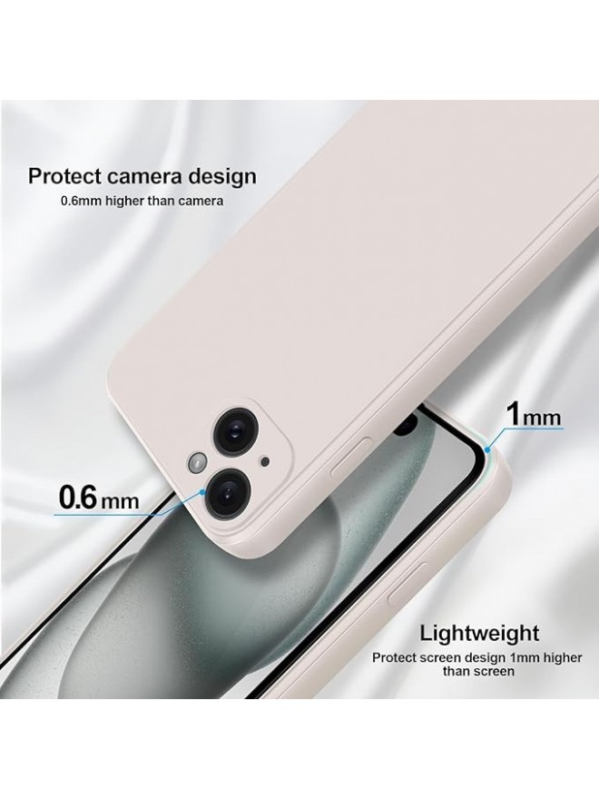 Silicone Case With Camera Protection - White