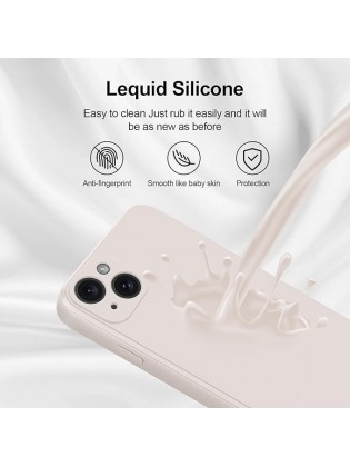 Silicone Case With Camera Protection - White