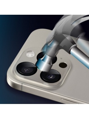 ZeroDamage HD Flexible Glass Camera Lens Protector - Natural Titanium