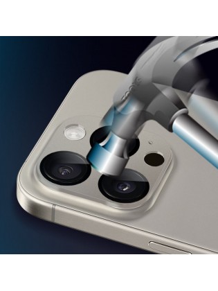 ZeroDamage HD Flexible Glass Camera Lens Protector - Natural Titanium (Single shot is not delivered)
