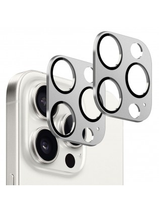 ZeroDamage HD Flexible Glass Camera Lens Protector - Silver(Single shot is not delivered)