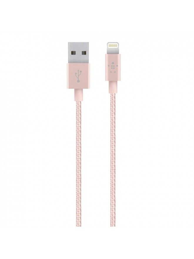 Metallic Lightning To USB Cable（Rose)