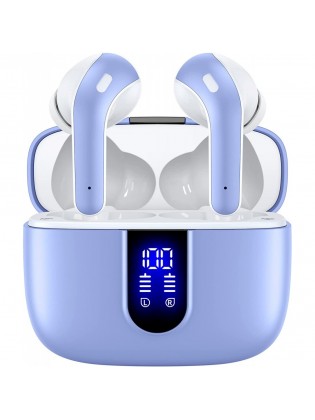 Bluetooth Wireless Earbuds - Blue