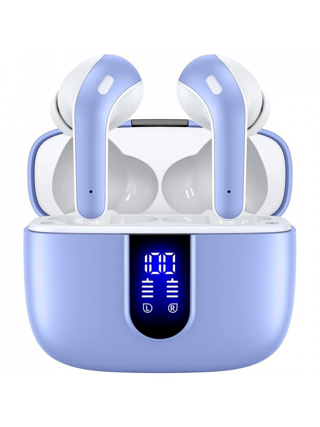 Bluetooth Wireless Earbuds - Blue